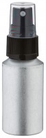 30ml Aluminium-Flasche gebeizt inkl. Pumpzerstäuber schwarz 30ml Aluminium-Flasche gebeizt inkl. Pumpzerstäuber schwarz