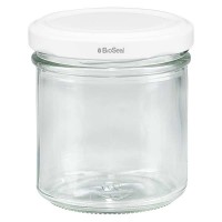 167ml Sturzglas mit BioSeal Deckel weiss UNiTWiST 167ml Sturzglas mit BioSeal Deckel weiss UNiTWiST