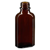 50 ml braune Meplatflasche mit DIN 22 Mündung 50 ml braune Meplatflasche mit DIN 22 Mündung