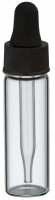 Mini Pipettenflasche 5ml Klarglas mit Tropf-Glaspipette Mini Pipettenflasche 5ml Klarglas mit Tropf-Glaspipette
