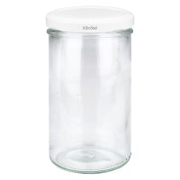 277ml Sturzglas mit BioSeal Deckel weiss UNiTWIST 277ml Sturzglas mit BioSeal Deckel weiss UNiTWIST