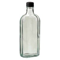 Medicinflaskor i klart glas apoteksflaskor 250ml med stängning Medicinflaskor i klart glas apoteksflaskor 250ml med stängning
