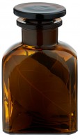 Gewürzglas Idee: Vierkant-Apothekerflasche 150 ml Weithals Braunglas inkl. Glasstopfen Gewürzglas Idee: Vierkant-Apothekerflasche 150 ml Weithals Braunglas inkl. Glasstopfen