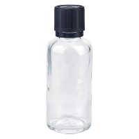 Apotflasche klar 30ml Tropfverschluss Pr. 1mm s. KiSi Bliw OV Apotflasche klar 30ml Tropfverschluss Pr. 1mm s. KiSi Bliw OV
