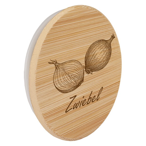 Holzdeckel "Zwiebel" für WECK RR60