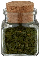 Gewürzglas Idee: Quadratus 120ml klar inklusive Korken Gewürzglas Idee: Quadratus 120ml klar inklusive Korken