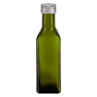 100ml Ölflasche eckig Olivgrün inkl. Alu Schraubverschluss Silber (PP 24mm) 100ml Ölflasche eckig Olivgrün inkl. Alu Schraubverschluss Silber (PP 24mm)