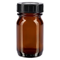 Viva Hushållsvaror brunt apoteksglas och förslutning 30ml Viva Hushållsvaror brunt apoteksglas och förslutning 30ml