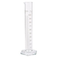 Messzylinder 100ml weiss graduiert hohe Form ISO 4788 Messzylinder 100ml weiss graduiert hohe Form ISO 4788