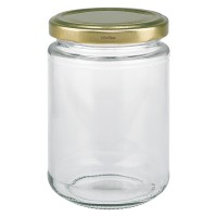 390ml Rundglas mit BioSeal Deckel gold UNiTWIST 390ml Rundglas mit BioSeal Deckel gold UNiTWIST