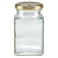 260ml Tetraglas mit BioSeal Deckel gold UNiTWIST 260ml Tetraglas mit BioSeal Deckel gold UNiTWIST