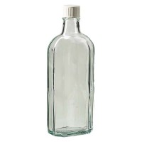 Medicinflaskor i klart glas apoteksflaskor 250ml med stängning Medicinflaskor i klart glas apoteksflaskor 250ml med stängning