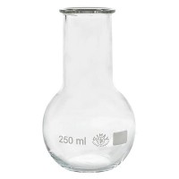 Stehkolben 250ml Weithals Borosilikat mit Bördelrand Stehkolben 250ml Weithals Borosilikat mit Bördelrand