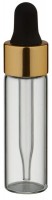 Mini Pipettenflasche 5 ml mit Präzisions-Glaspipette Mini Pipettenflasche 5 ml mit Präzisions-Glaspipette