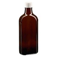 medicinflaskor i brunt glas apoteksflaskor 200ml med stängning medicinflaskor i brunt glas apoteksflaskor 200ml med stängning