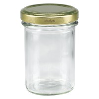 230ml Sturzglas mit BioSeal Deckel gold UNiTWIST 230ml Sturzglas mit BioSeal Deckel gold UNiTWIST