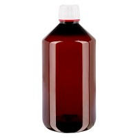 PET Flasche 750ml mit weiss/rotem Verschluss OV PET Flasche 750ml mit weiss/rotem Verschluss OV