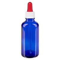 Pipettenflasche blau 50ml, Pipette weiss/rot Standard Pipettenflasche blau 50ml, Pipette weiss/rot Standard