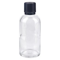 Apotflasche klar 50ml Tropfverschluss Pr. 1mm s. KiSi Bliw OV Apotflasche klar 50ml Tropfverschluss Pr. 1mm s. KiSi Bliw OV