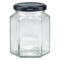 288ml Hexaglas mit BioSeal Deckel schwarz UNiTWiST 288ml Hexaglas mit BioSeal Deckel schwarz UNiTWiST