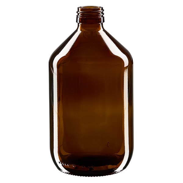 500ml Euro-Medizinflasche braun