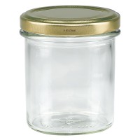 350ml Sturzglas mit BioSeal Deckel gold UNiTWIST 350ml Sturzglas mit BioSeal Deckel gold UNiTWIST
