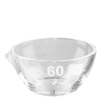 Abdampfschale 45ml Borosilikatglas mit Ausguss Abdampfschale 45ml Borosilikatglas mit Ausguss