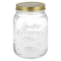 2000ml Rundglas "Quattro Stagioni" mit Deckel 2000ml Rundglas "Quattro Stagioni" mit Deckel