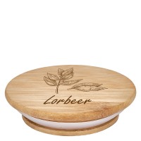 Förhandsgranskning: Holzdeckel "Lorbeer" für WECK RR60 Förhandsgranskning: Holzdeckel "Lorbeer" für WECK RR60