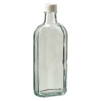 Medicinflaskor i klart glas apoteksflaskor 250ml med stängning Medicinflaskor i klart glas apoteksflaskor 250ml med stängning