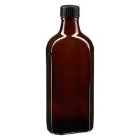 medicinflaskor i brunt glas apoteksflaskor 200ml med stängning medicinflaskor i brunt glas apoteksflaskor 200ml med stängning