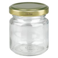 53ml Rundglas mit BioSeal Deckel gold UNiTWIST 53ml Rundglas mit BioSeal Deckel gold UNiTWIST